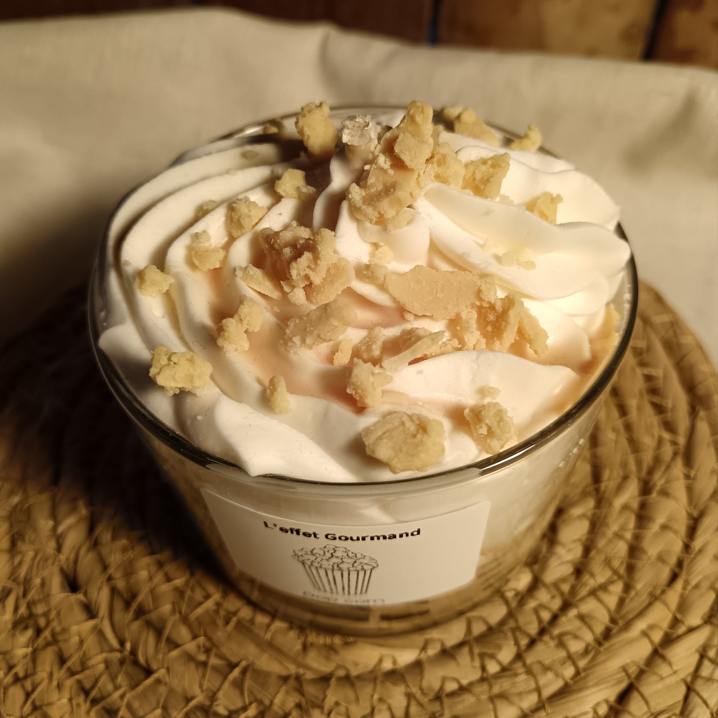 BOUGIE GOURMANDE POP CORN